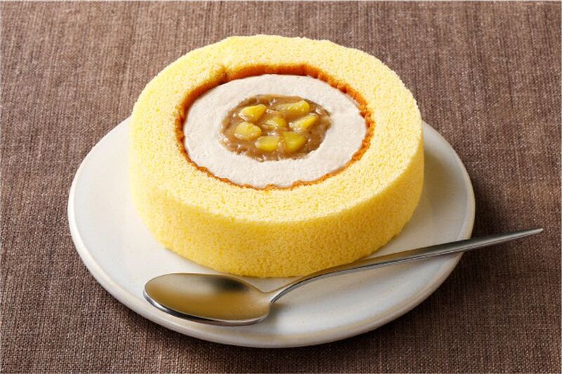 ローソン「プレミアムロールケーキ 熊本県産和栗」