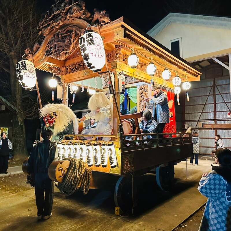 武蔵一之宮・小野神社囃子連