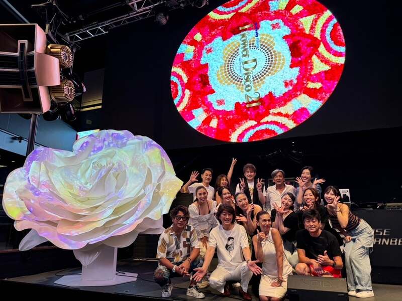 Flower Discoイベントの様子