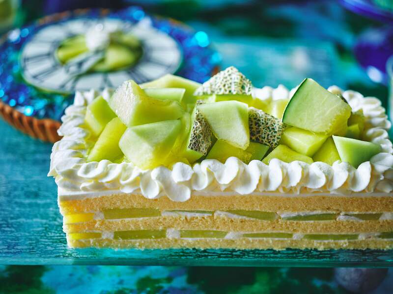 「メロンショートケーキ」
