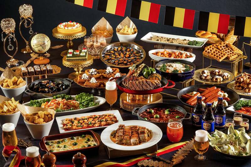9月のビュッフェ「ヨーロッパ美食紀行〜華麗なるベルギー王国の饗宴」(イメージ)