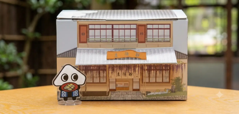 船橋屋「くずもちくん」新作アクリルスタンド付き限定セット