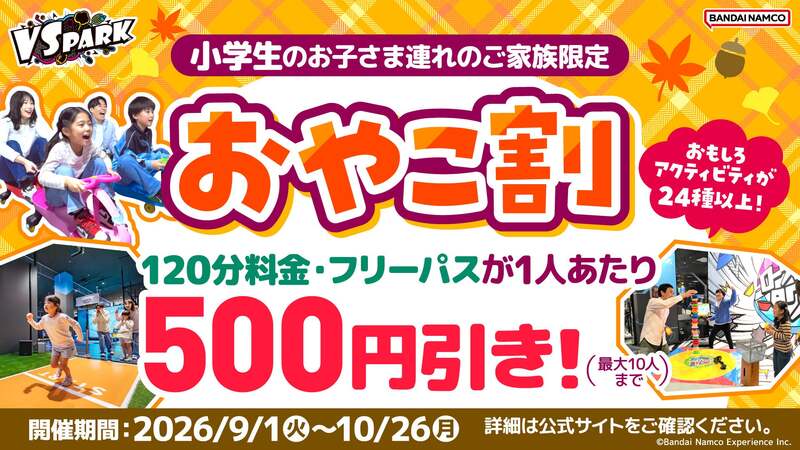 VS PARKのアクティビティを楽しむ様子
