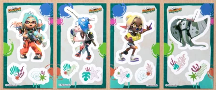 セブン‐イレブン「スプラトゥーン レイダース」オリジナルステッカー