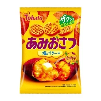 東ハト「あみおさつ・塩バター味」
