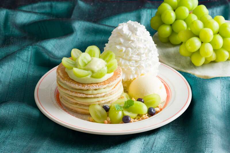 Eggs 'n Things「シャインマスカットパンケーキ」