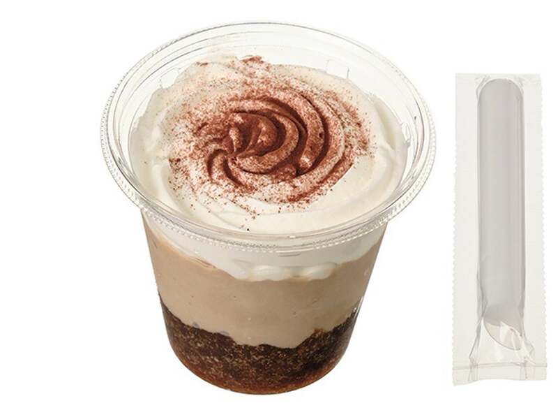 セブン‐イレブン「まぜまぜスイーツ カフェラテ わらびもち入り」