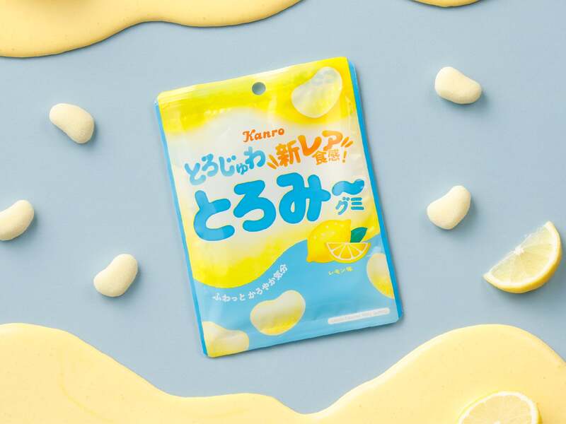 カンロ「とろみ〜グミ レモン味」