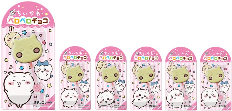 「ちいかわ」チョコレート1種、台紙デザイン6種