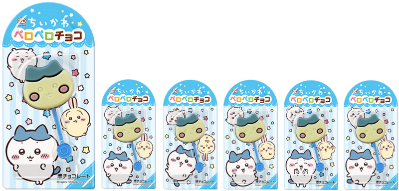 「ハチワレ」チョコレート1種、台紙デザイン6種