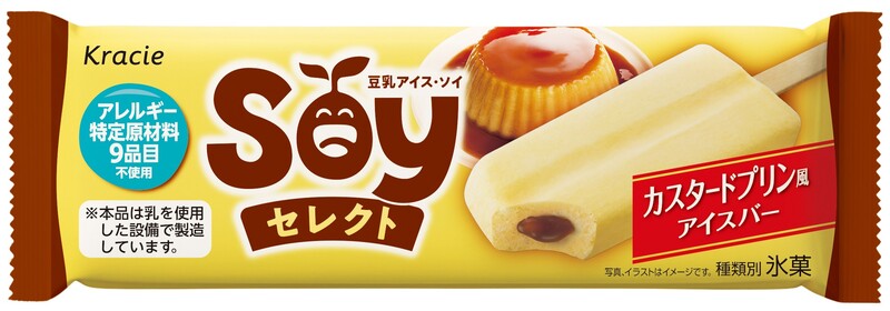 Soyセレクト カスタードプリン風アイスバー