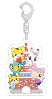 クイズラリークリア特典のアクリルチャーム