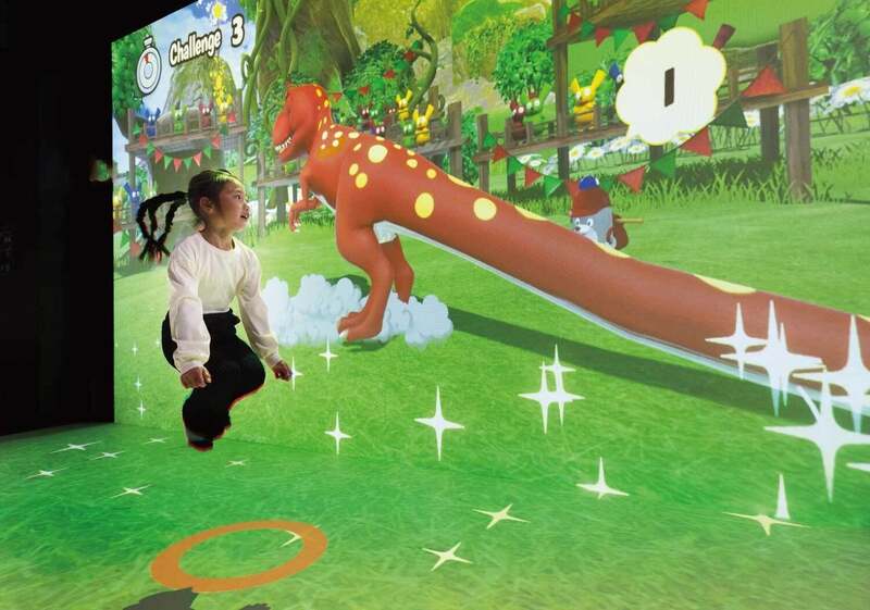 ふしぎな大縄跳び「DINO JUMPING」