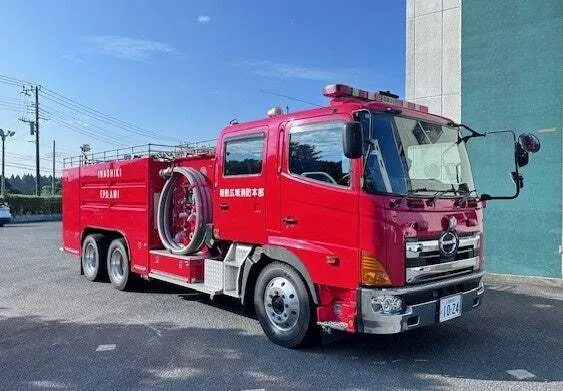 水槽付消防ポンプ自動車