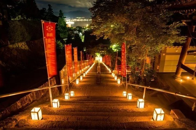宮島ローソクまつり 萬燈会