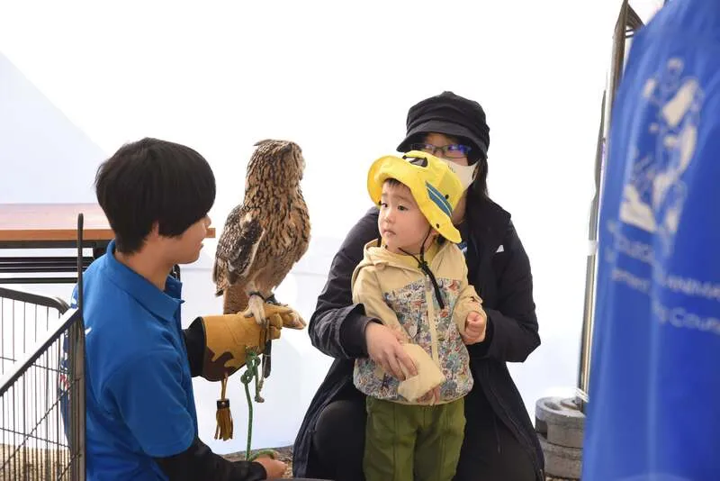 沢山の動物たちと触れ合えるミニ動物園