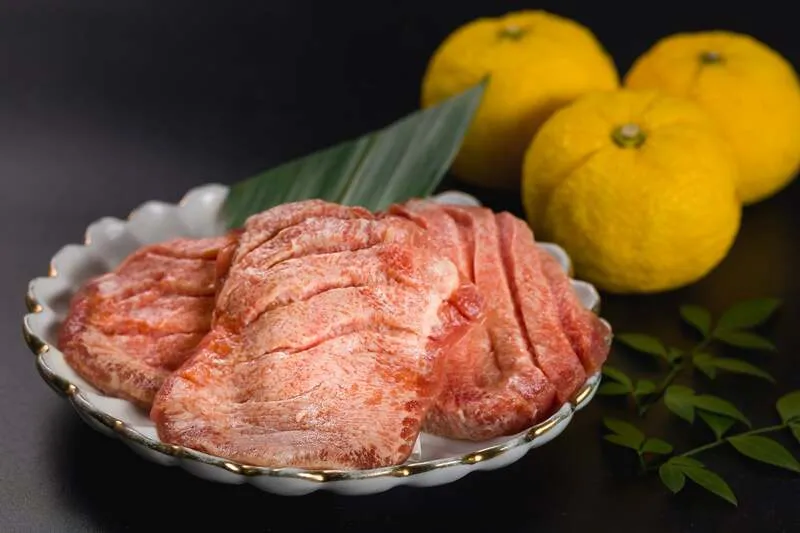 焼肉一心たん助「柚子塩仙台牛タン」