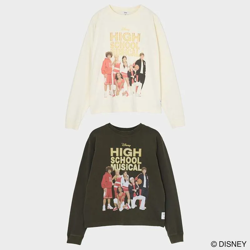 〈Disney SERIES CREATED by MUS〉ハイスクールミュージカル長袖Tシャツ各9,900円