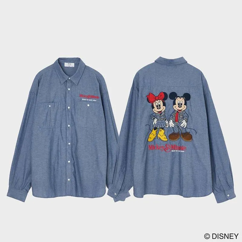 〈Disney SERIES CREATED by MUS〉デニムスタイルシャツ 13,200円