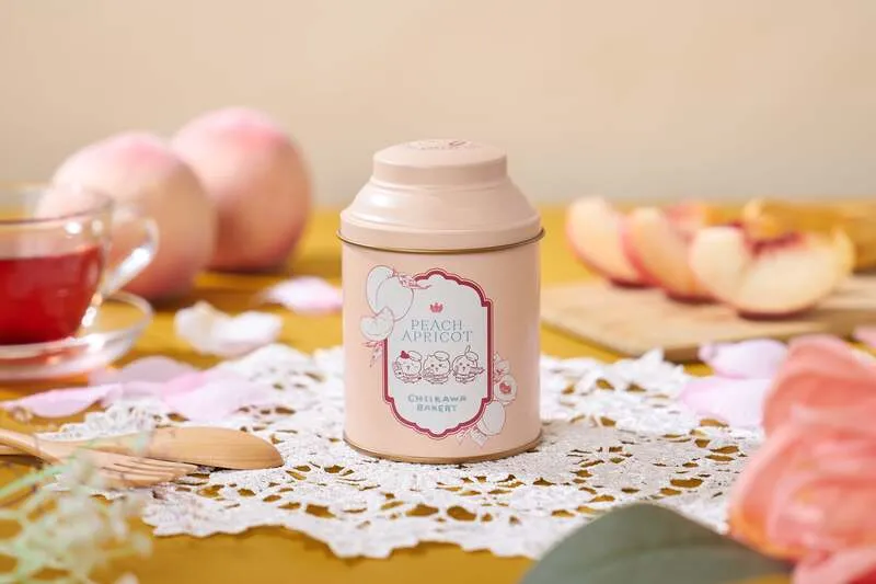 紅茶缶(ピーチアプリコット)1,870円
