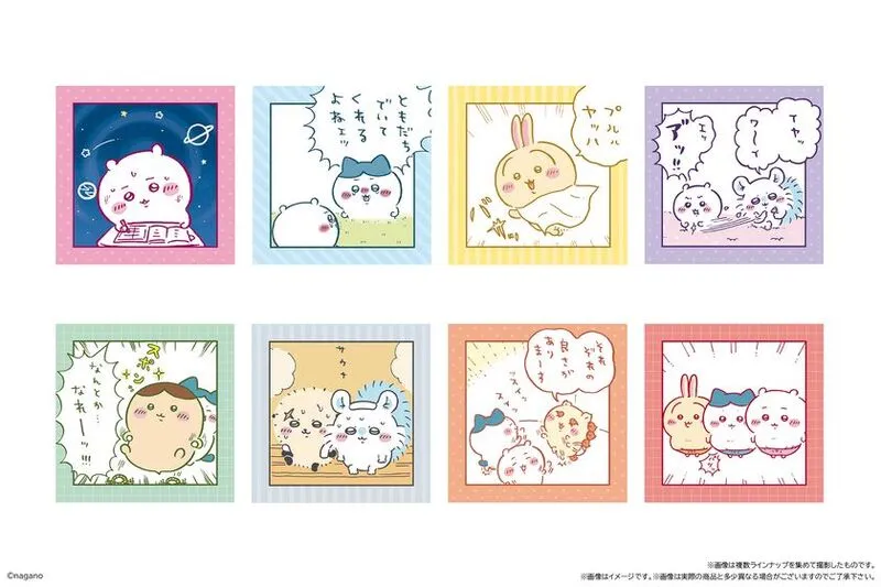 全8種類のオリジナルシール