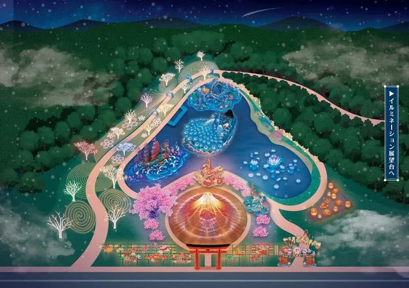 東京ランタンフェスティバル会場図