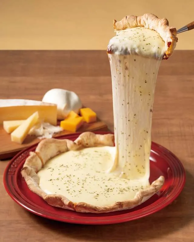 むさしの森珈琲「チーズの虜 シカゴピザ」
