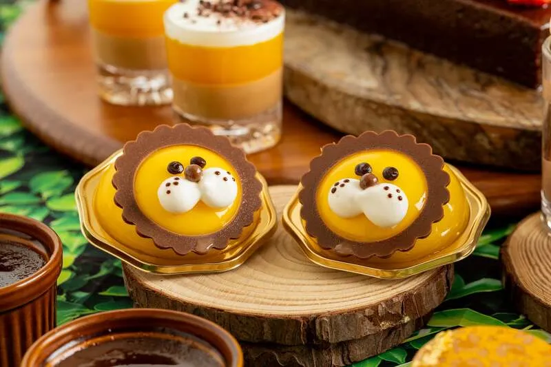 のんびりライオンのマンゴーホワイトチョコレートムース