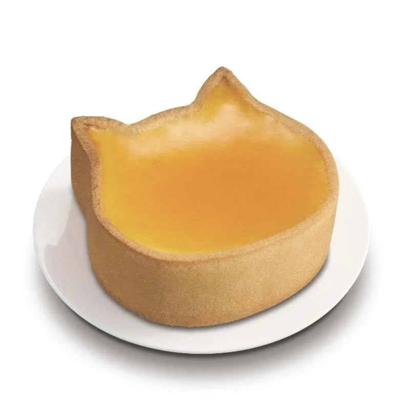 にゃんともおいしいベイクドチーズタルト