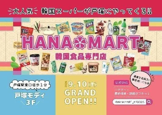 HANAMART戸塚モディ店の外観