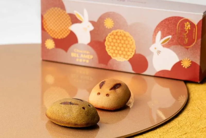 抹茶とプレーンの2種がそろう