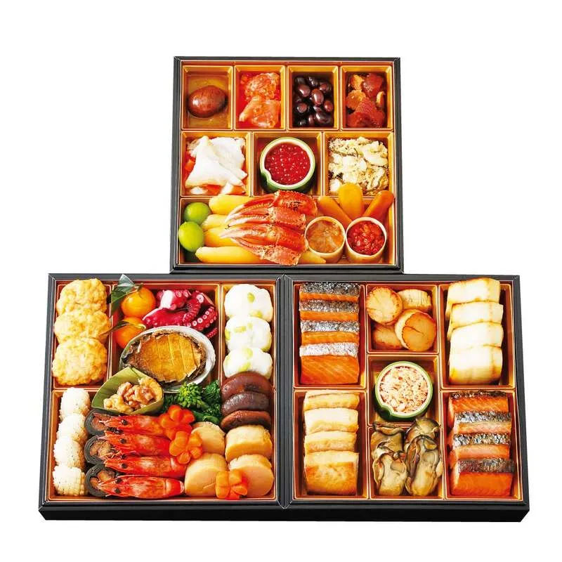 新潟 加島屋 和三段重 限定1セット