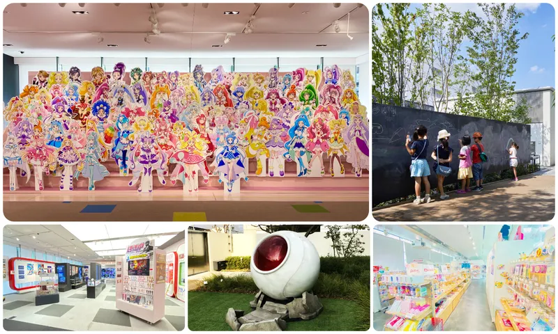 東映アニメーションが保有する貴重な設定資料を展示しています