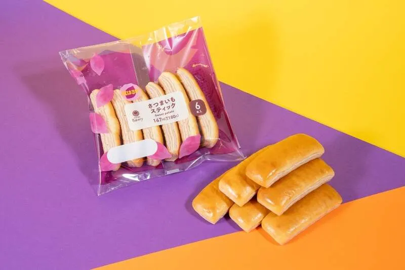 さつまいもスティック6本入 180円