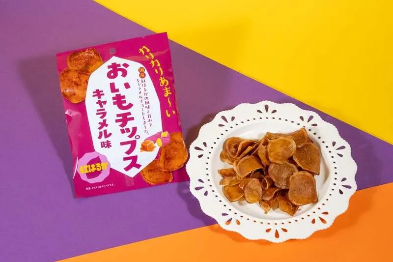 おいもチップス キャラメル味 248円