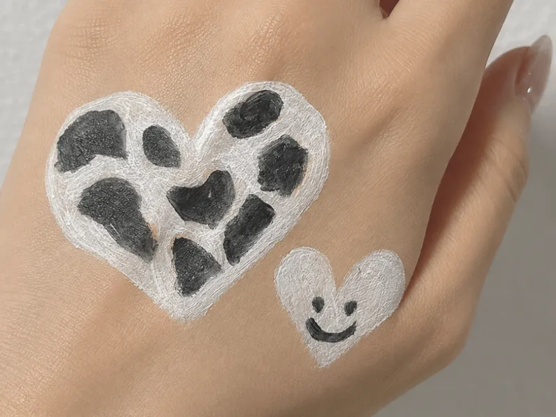ハロウィーンボディペイント 500円〜1,000円/1か所