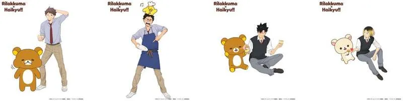 コラボの等身大イラストパネル