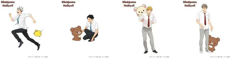 コラボの等身大イラストパネル