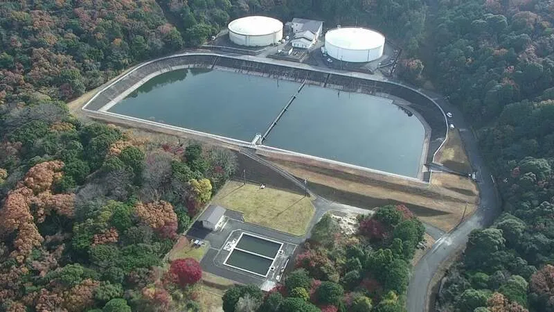 高山浄水場の見学ツアー案内