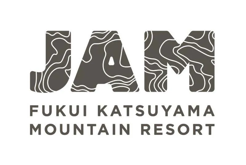 山上から望む勝山の街並みと山々の景色