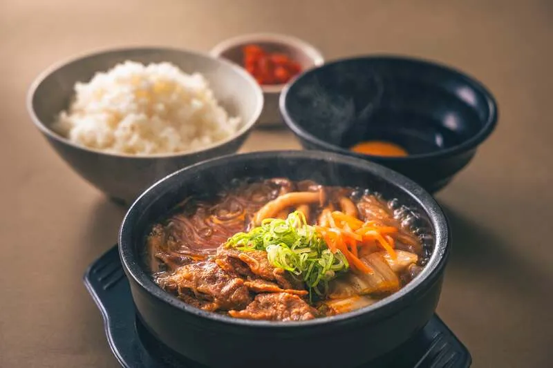 韓丼「牛プルコギ定食」