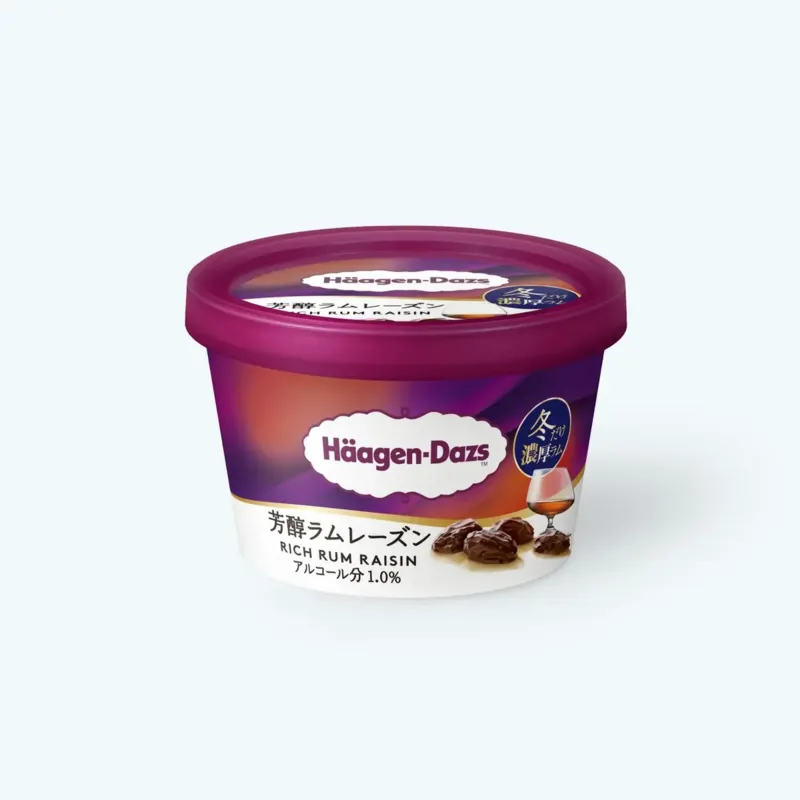 ハーゲンダッツ ミニカップ「芳醇ラムレーズン」