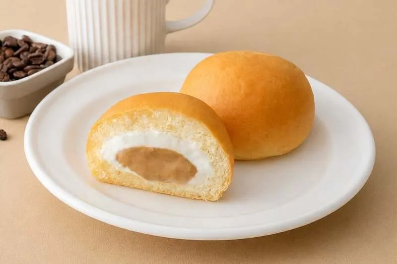 八天堂「冷やして食べる とろけるくりーむパン カフェオレ」