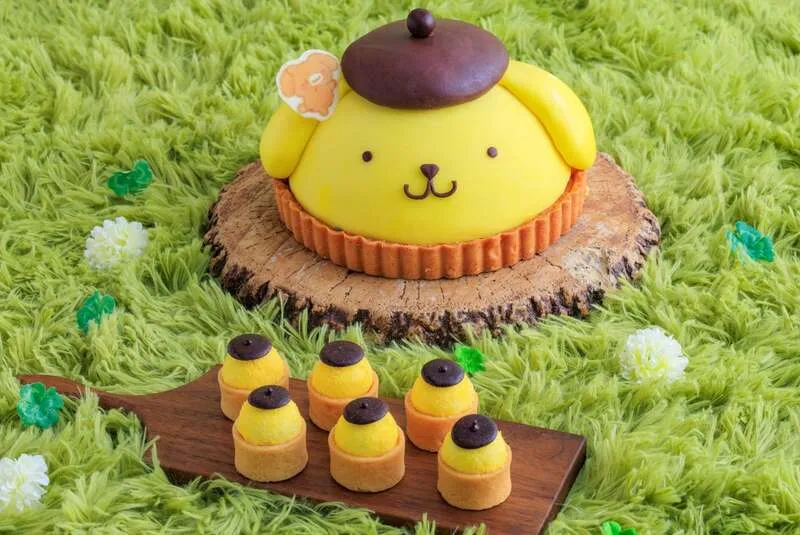 ポムポムプリンと“タルト”の仲良しタルト