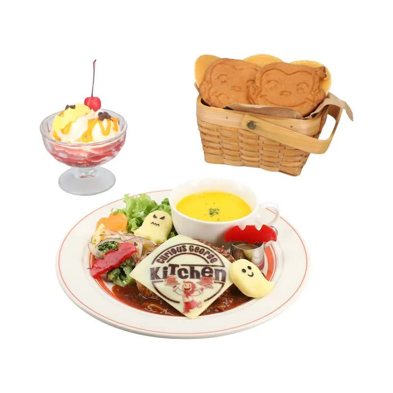 はらぺこおばけのハロウィーンワッフルセット(2,480円)