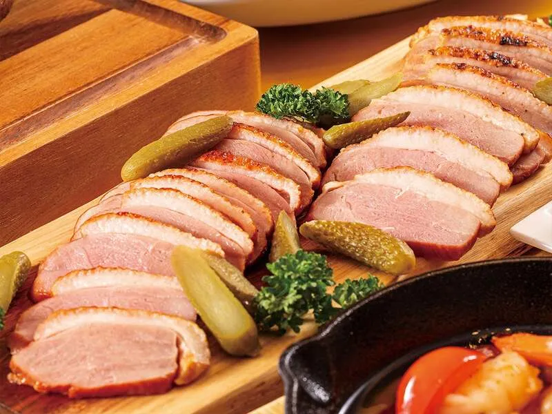 鴨の胸肉のスモーク