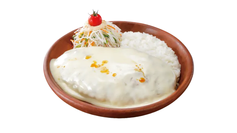 ガリバーフォンデュ風チーズバーグディッシュ