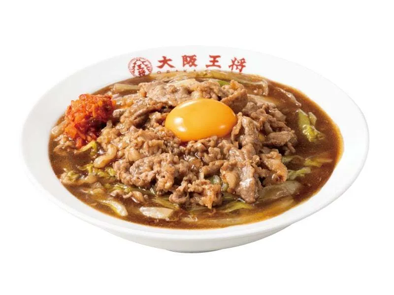 大阪王将「SUKIYAKIふわとろ天津飯【肉100g/通常】」