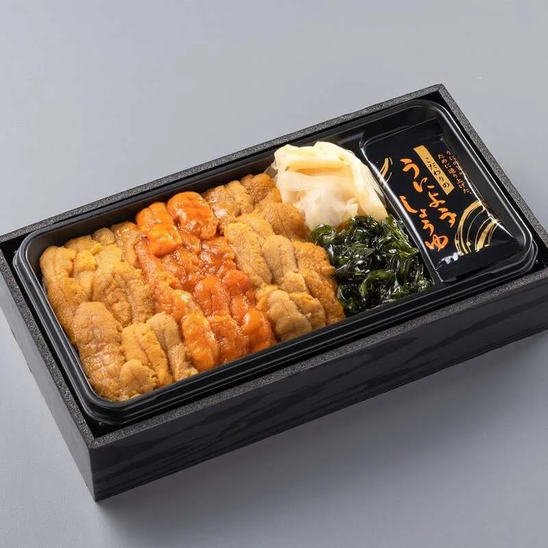 うに専門店世壱屋「北海道産うに2種食べ比べ弁当」