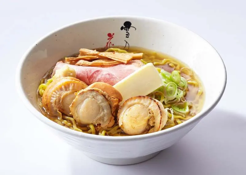 麺屋震月花「ホタテバター味噌ラーメン」